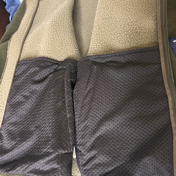 L.L. BEAN Men’s Size Medium, Forest Green, Fleece Full Zip , 2 zip front pockets - Picture 7 of 11
